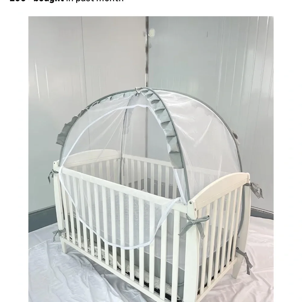 Light Gray Canopy Net - Picture 1 of 4